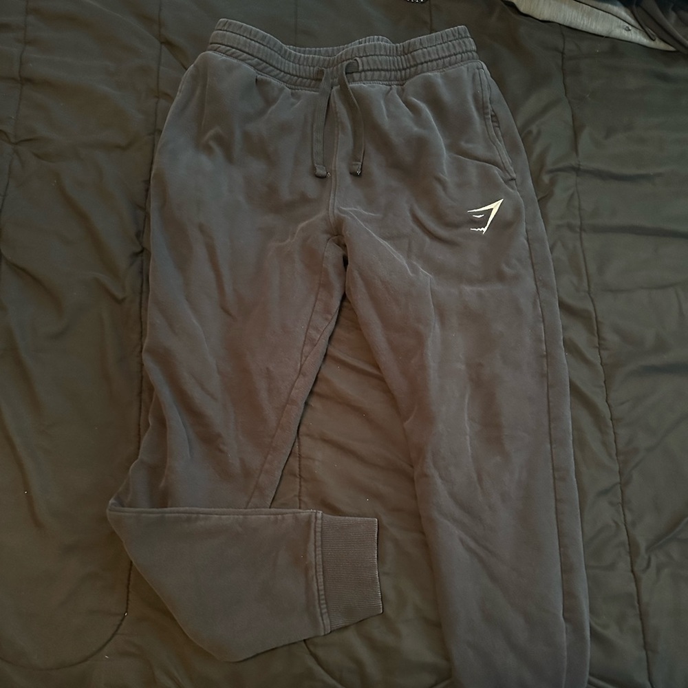 Black gymshark sweats size S